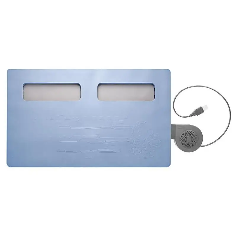 

ALLOYSEED Silicone Laptop Cooler Contact Evaporative Cooling Fan Pad for Notebook PC Laptop Cooler for Macbook