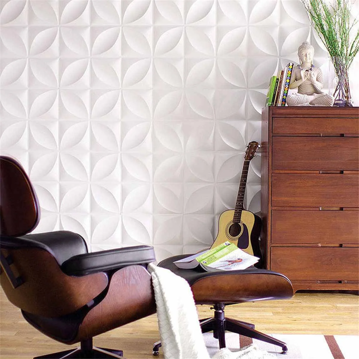 

Kids Baby Living Room Bedroom Ceiling Home Deco 4/12pcs 3D Wall Panel Decoration Wall Ceiling Tiles Wallpaper Livingroom Sticker