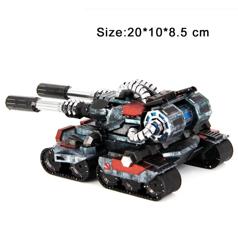

Apocalypse Tanks High-quality 3D Metal Puzzle Model Educational Collection Birthday Gift Jigsaw Adult Kids Manual Toys