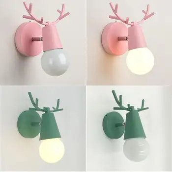 

Modern Northern Europe Vintage Metal Wall Lamp Industrial Indoor Lighting Bedside Lamps LED Wall Industrial Indoor Light