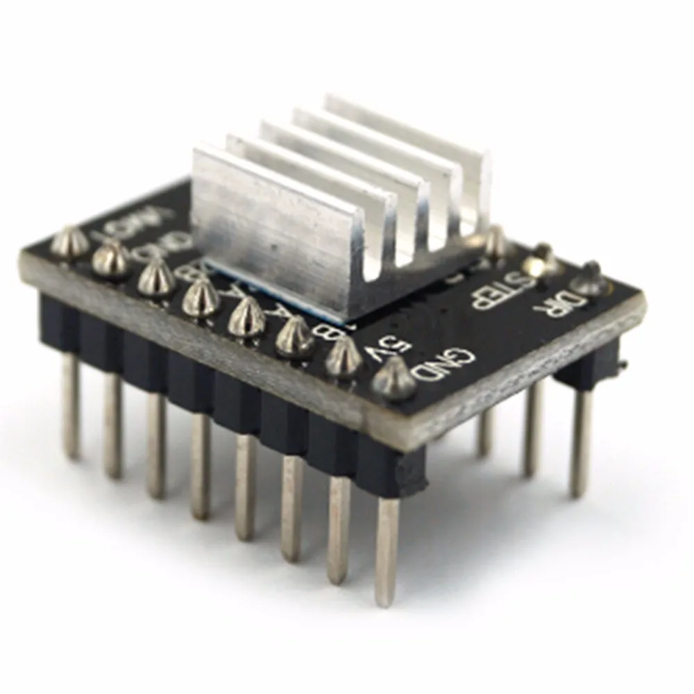 

1Pc A4988 3D Printer Accessories Motherboard Dedicated Stepper Motor Module With Glue Heat Sink for Makerbot Dedicated Driver
