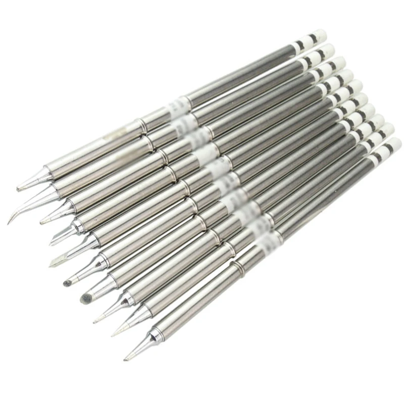 

10Pcs T12 Handle Series BC2 BL JL02 KU Soldering Iron Tips for Welding Platform