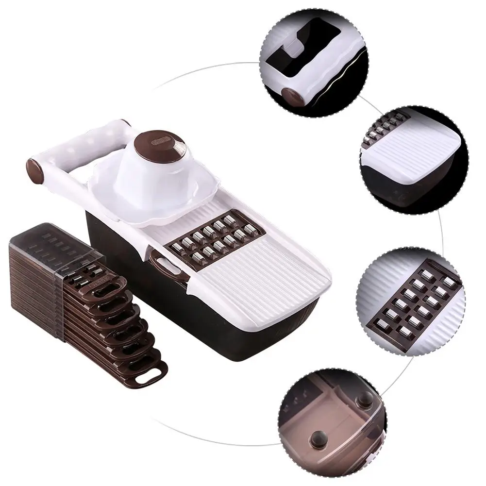 

Multi-functional Vegetable Cutter Artifact Home Potato Slicer Grater Peeler Shredder Scraper Board