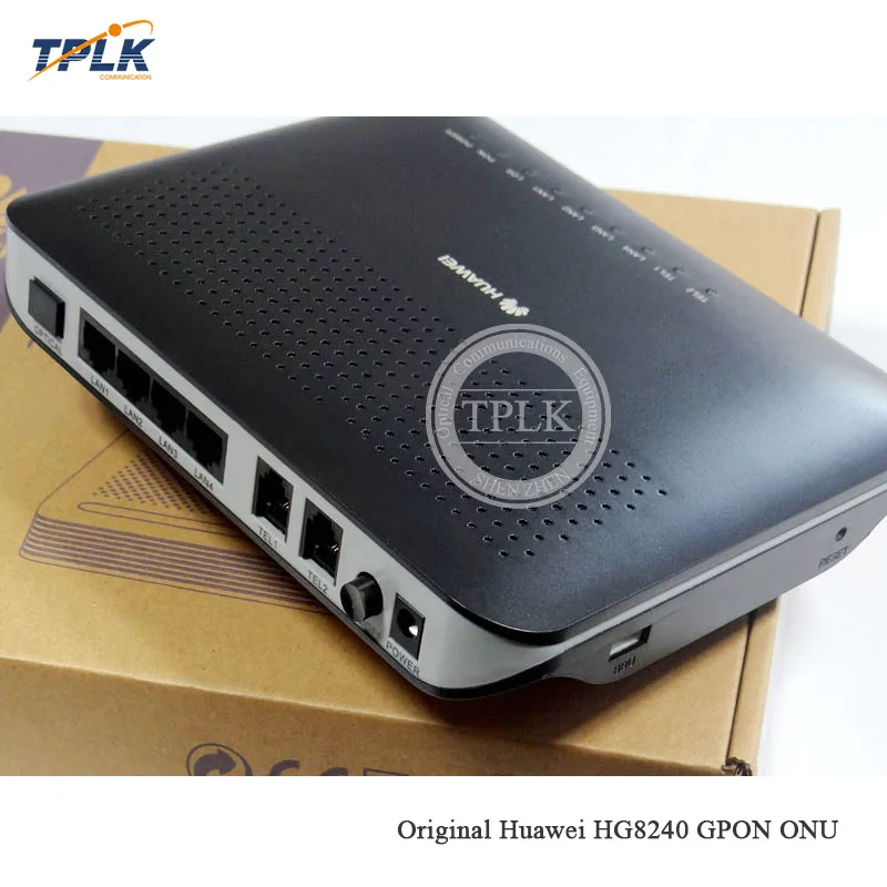 Оптоволоконный маршрутизатор hua wei HG8240 GPON ONU 1GE + 3FE 4LANS WIFI или 4FE для FTTH FTTB