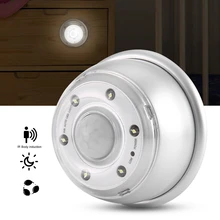 6 светодиодный ИК-датчик движения ночник светодиодный с регулируемой яркостью ночник садовый коридор ярд светодиодный ночник verlichting