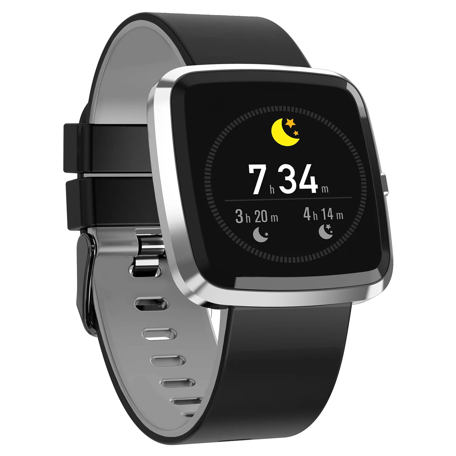 

T2 Smart Bracelet 1.3 Inch Screen Touching Sports Meter Step Counting Heart Rate Monitoring Intelligent Reminder Information P