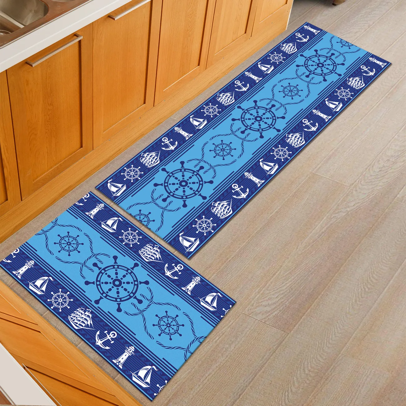 

Ergonomic Non-Toxic Anti Fatigue Kitchen Floor Mat Non Slip Machine Washable Absorbent Floor Rug Extra Long Bathroom Runner Rug