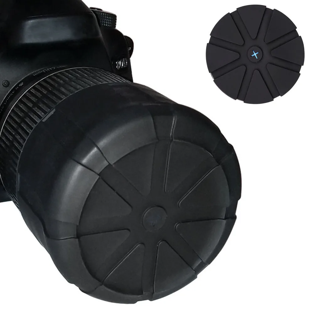 

NEW Protector Waterproof DSLR Lens Cover Anti-Dust Universal SLR Camera Silicone Fallproof