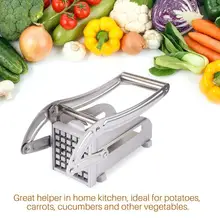 Резки Maker Slicer Chopper Dicer Кухня инструмент гаджеты штампы из нержавеющей стали чипы газа французский картошка фри