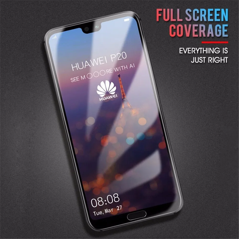 9H Защитное стекло для Huawei Mate 20 Lite Pro Защитная пленка экрана Honor 10 20i 8X 7X 9 P30 P20