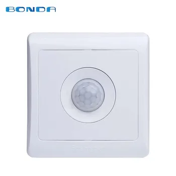 

2018 New Arrivals 220v 86 Wall Smart Home Led Infrared Control Energy-saving Delay Lights Lamps Motion Sensor Light Switch