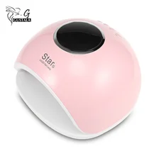 Gustala Star 5 Сушилка для ногтей 72 Вт УФ светодиодный светильник ногтя 33 светодиодный свет быстрого Полимеризации Гель-лак для ногтей, маникюр, инструмент для маникюра