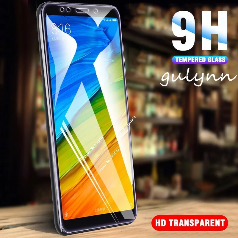 

Full Cover Tempered Glass for Xiaomi Redmi Note 7 5 5A 6 Toughened Glass for Xiaomi Redmi 5 7 6 Pro Go Mi 9 SE Screen Protector