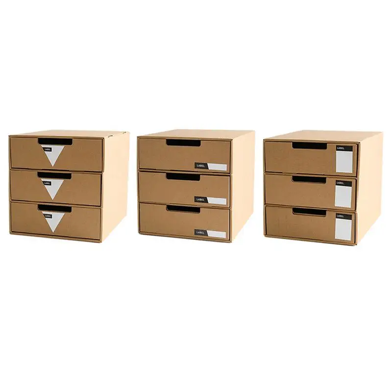Details about   Japanese Style Drawer Type A4 Files Storage Box Office Desk Organizer ABS Home 