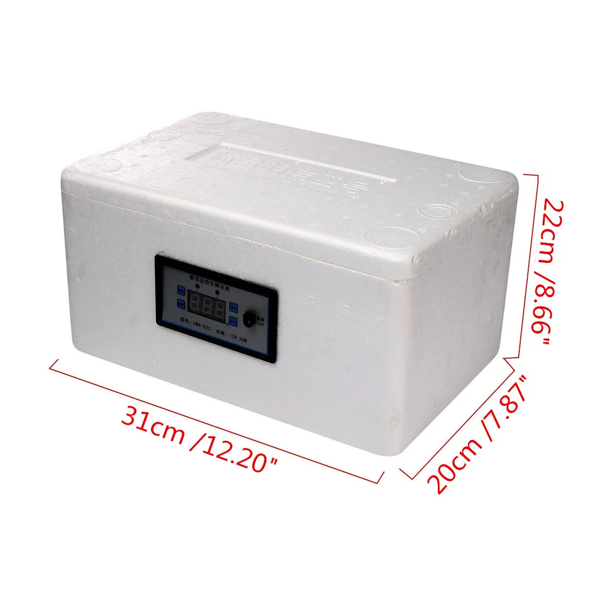 22 Position Automatic Digital Family Eggs Incubator Chicken Poultry Hatcher Home Foam Waterbed Incubator 31x20x22cm 22 Position Automatic Digital Family Eggs Incubator Chicken Poultry Hatcher Home Foam Waterbed Incubator 31x20x22cm