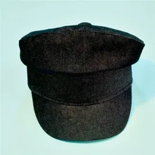 Женская военная шапка, зимняя ковбойская Кепка, винтажный топ на плоской подошве, берет для женщин, для мальчика Кепка в британском стиле Кепка-кадетка для мужчин и женщин