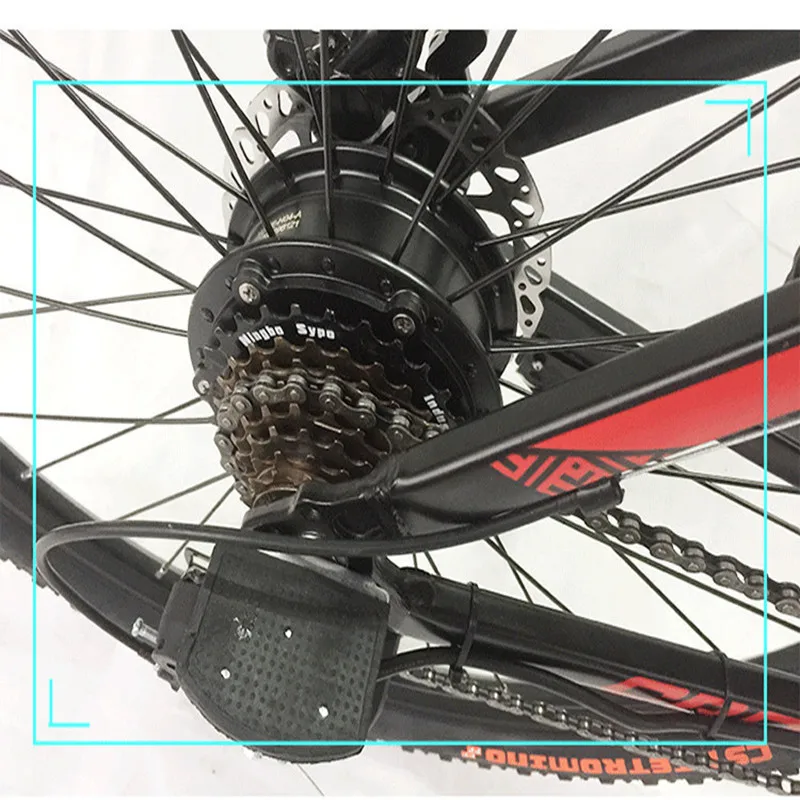 Freno de aceite 26 pulgadas batería de bicicleta de montaña batería de litio modificada para coche bicicleta eléctrica disco de freno de disco de freno 24 velocidades