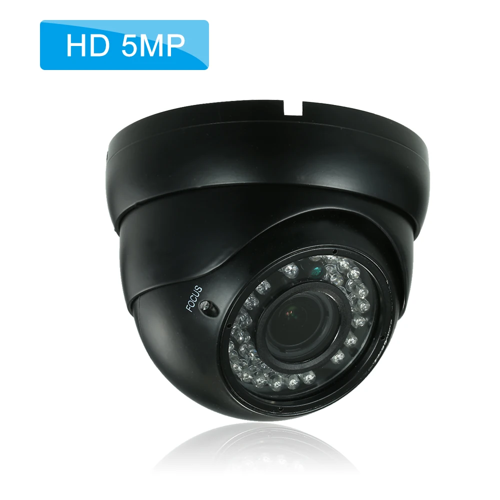 HD ip-камера 5MP 1520P/1440P/1080P 2 8 ~ 12 мм Ручная фокусировка объектива опционально 1/2.7