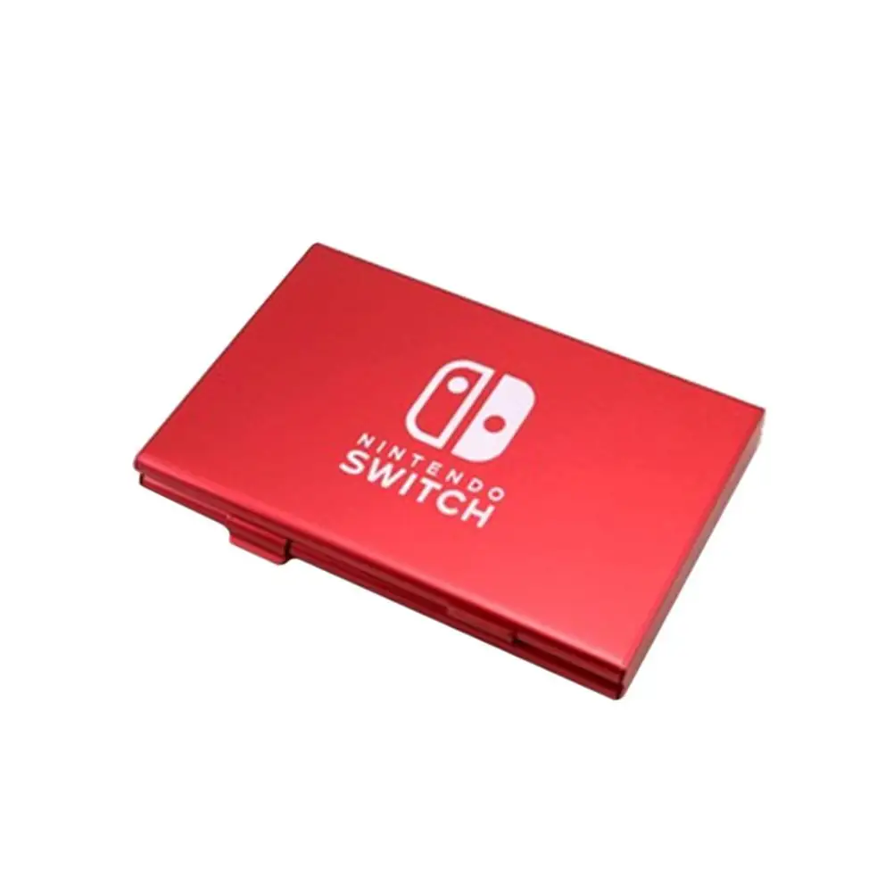 

6-in-1 Aluminum Game Card Cartridge Case Holder Storage Box for Nintendo Switch
