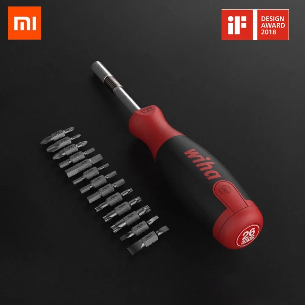

Xiaomi Mi Jia Wiha Daily Use Screwdriver Kit 26 - In - 1 The Accuracy Of Magnetic Bits With A Box Magazine Magic Sets