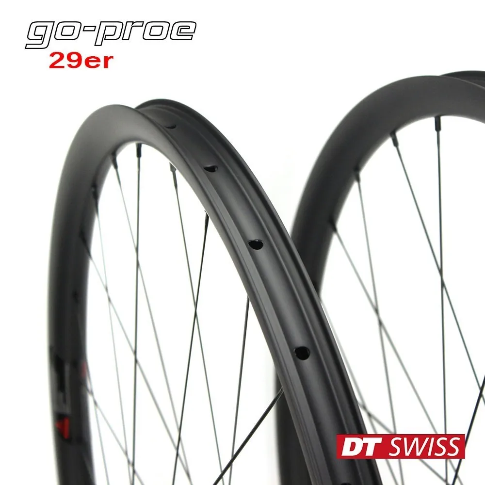 Cheap Super Light High-End DT Swiss 240 MTB Wheelset 29er Carbon Mountain Bike Wheel Tubeless Ready XC Rim Asymmetric 290g Only 3