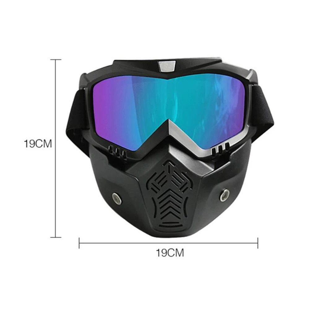 1 шт. защитные анти-УФ ветрозащитные мотоциклетные зимние спортивные очки Лыжные Сноуборд снегоход маска солнцезащитные очки