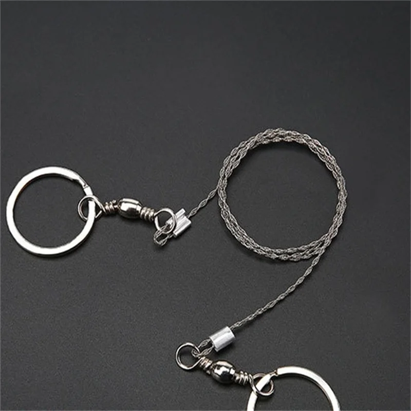 

NEW Pocket Steel Saw Wire Camping Hunting Travel Practical Emergency Survive Tool Stainless Wire Saw
