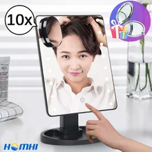 mirror light hollywood makeup lamp tocadores para maquillaje miroir illumination for dressing vanity led luz espejo coiffeuse