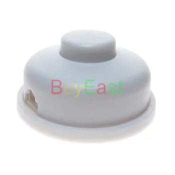 

10 PCS In-line On/Off Light Light Foot Pedal Push Switch White Color 2A 250V