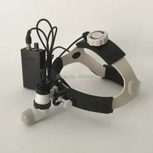 Medical Headlight 3W LED Medical Headlamp Dental Surgical Medical Headlamp Focusable Light Sopt with Aluminum Box dental wall anging medical surgical oral lamp shadowless cold light with arm