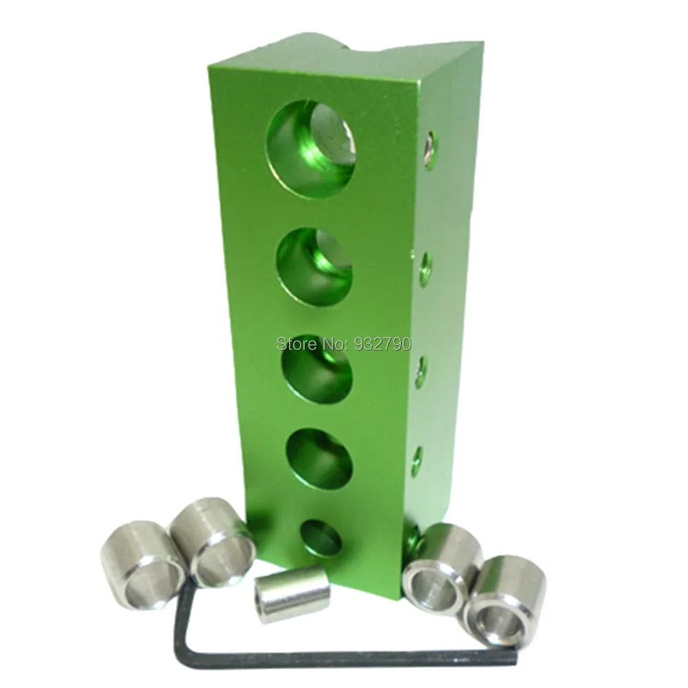 90 Degree Drill Guide Pocket Hole Jig Drill Straight Angle Guide 5mm