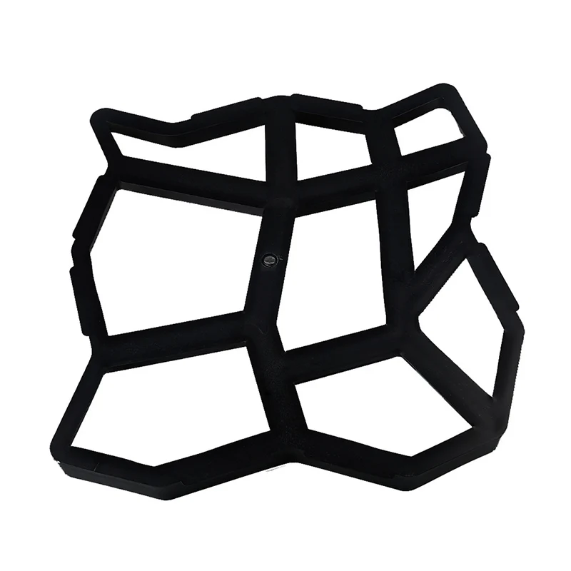 

Artificial DIY Garden Stone Road Walk Maker Mould Pavement Plastic Concrete Mold Manually Paving Cement Brick Patio Path Moldes