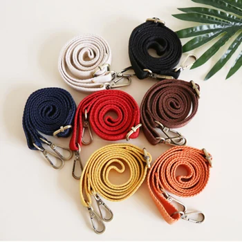 

2019 New 130Cm Canvas Adjustable Shoulder Bag Strap Fashion Bag Belt Replacement 7 Colors Accessories For Bags Hot Sale