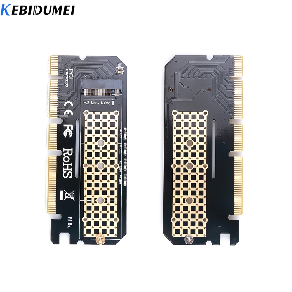 KEBIDUMEI Плата расширения для PCIE к M2/M.2 адаптер/PCI Express M.2 SSD PCIE адаптер M.2 NVME/M2 PCIE адаптер компьютера