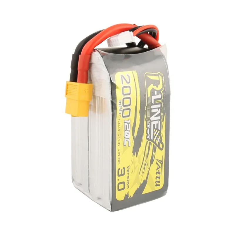 1/2/4 шт TATTU 14,8 V 2000 mAh 120C 4S 78x39x41 мм Перезаряжаемые Lipo Батарея XT60 Разъем для RC модели запасные части DIY аксессуары