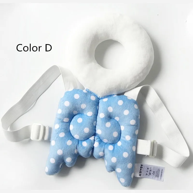 

2016 Newest Baby Head Protection Pad Toddler Headrest Pillow Baby Neck Cute Wings Nursing Drop Resistance Cushion Guards