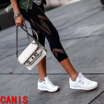 

Women High Waist Sports Leggings Running Gym Stretch Mesh Pants