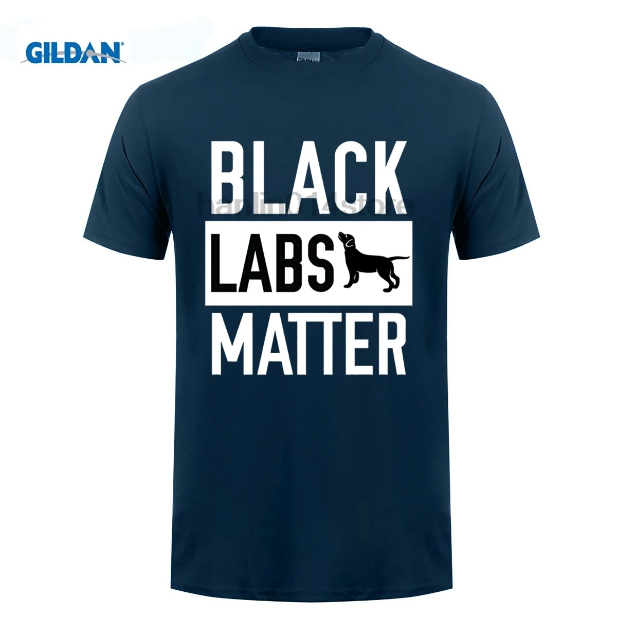 GILDAN Black labs Matter Dog футболка Лабрадор ретривер | Мужская одежда