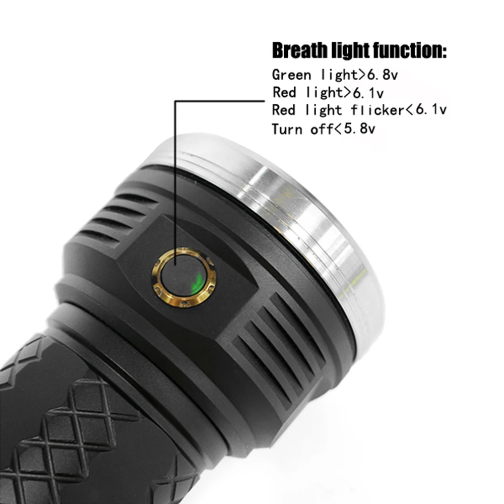 Astrolux 18x XP G3 Nichia 219C 12000LM фонарь супер яркий светодиодный вспышка светильник IPX 7