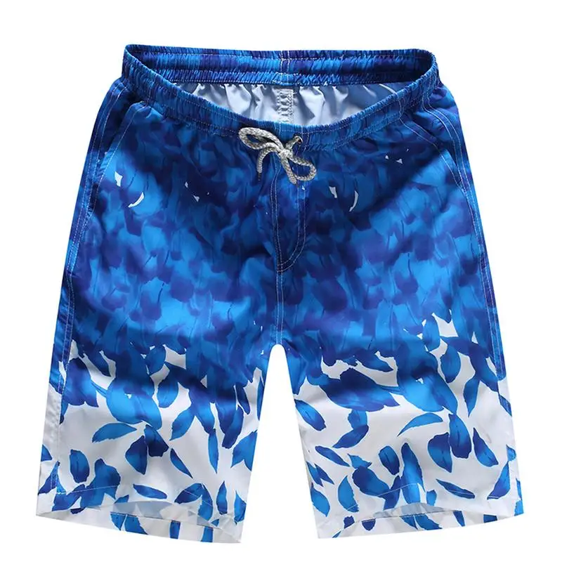 

Beach Shorts Men Bottoms Anti-UV Quick Dry Shorts Printing Swimming Surfing Shorts Summer Draw String Elastic Waist Shorts Men