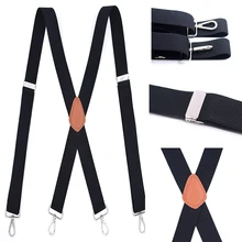 Взрослые X Тип 4 клипса мужские подтяжки специальный Досуг жир люди цвет черный