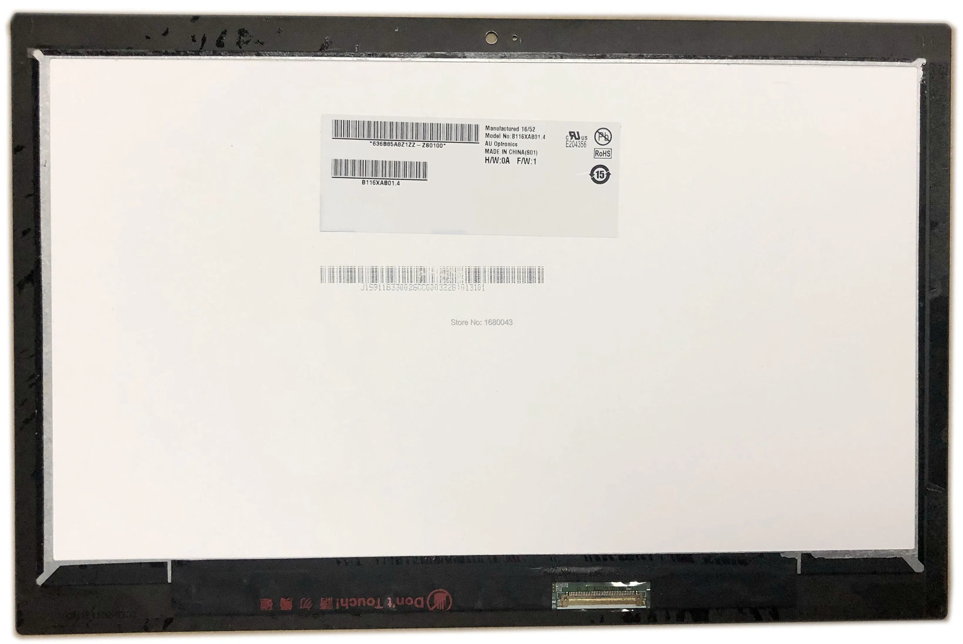 B116XAB01.4 ЖК-экран с цифровым преобразователем в сборе для Acer Spin Chromebook 11 R751T