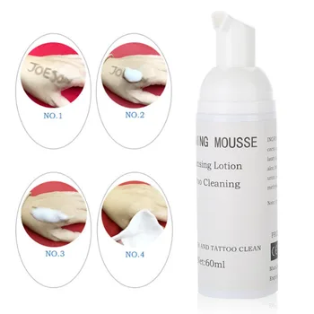 

High quality 60ml eyelash cleanser foam to Clean Eyelashes Before Eyelash Extension makeup Tool Eyelash Tattoo Foaming Cleanser