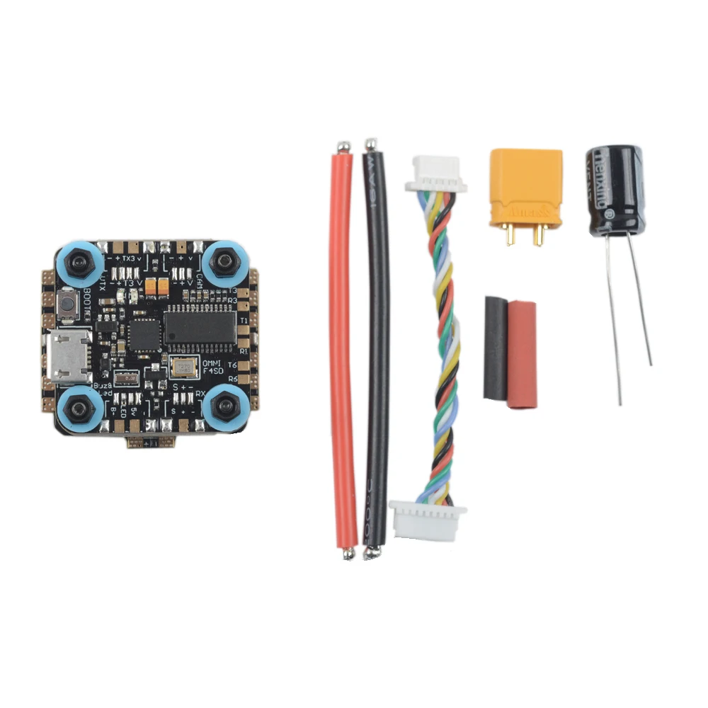 

News Skystarts Mini TurboS F4 Flight Controller Built In OSD 5V 2A BEC & 20A 20x20mm BLHeli_S 4 IN 1 ESC For FPV RC Drone Accs