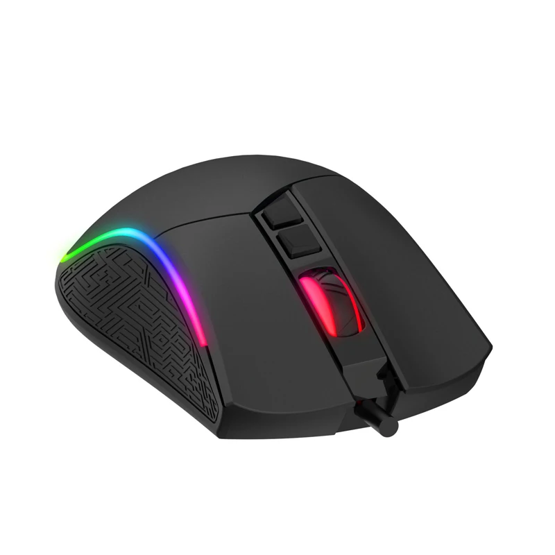 Игровая мышь HAVIT 7200 1200 dpi перезаряжаемая 7 кнопок RGB с подсветкой USB Проводная