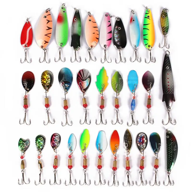 HOT 30Pcs/набор рыболовных приманок набор Topwater приманки рыболовные снасти блёстки