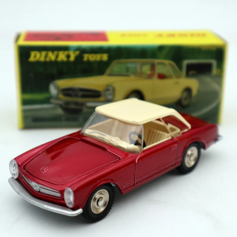 Автомобили Atlas модели игрушки Mercedes Benz 230 SL Rouge красный 1:43 Масштаб литья под давлением Dinky игрушки 516 Ограниченная серия Коллекция