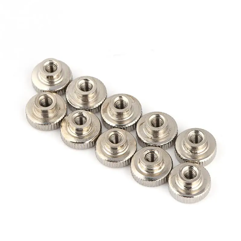 

New 10Pcs Stainless Steel Heat Bed Adjustment Screw Nut M3 for Makerbot 3D Printer