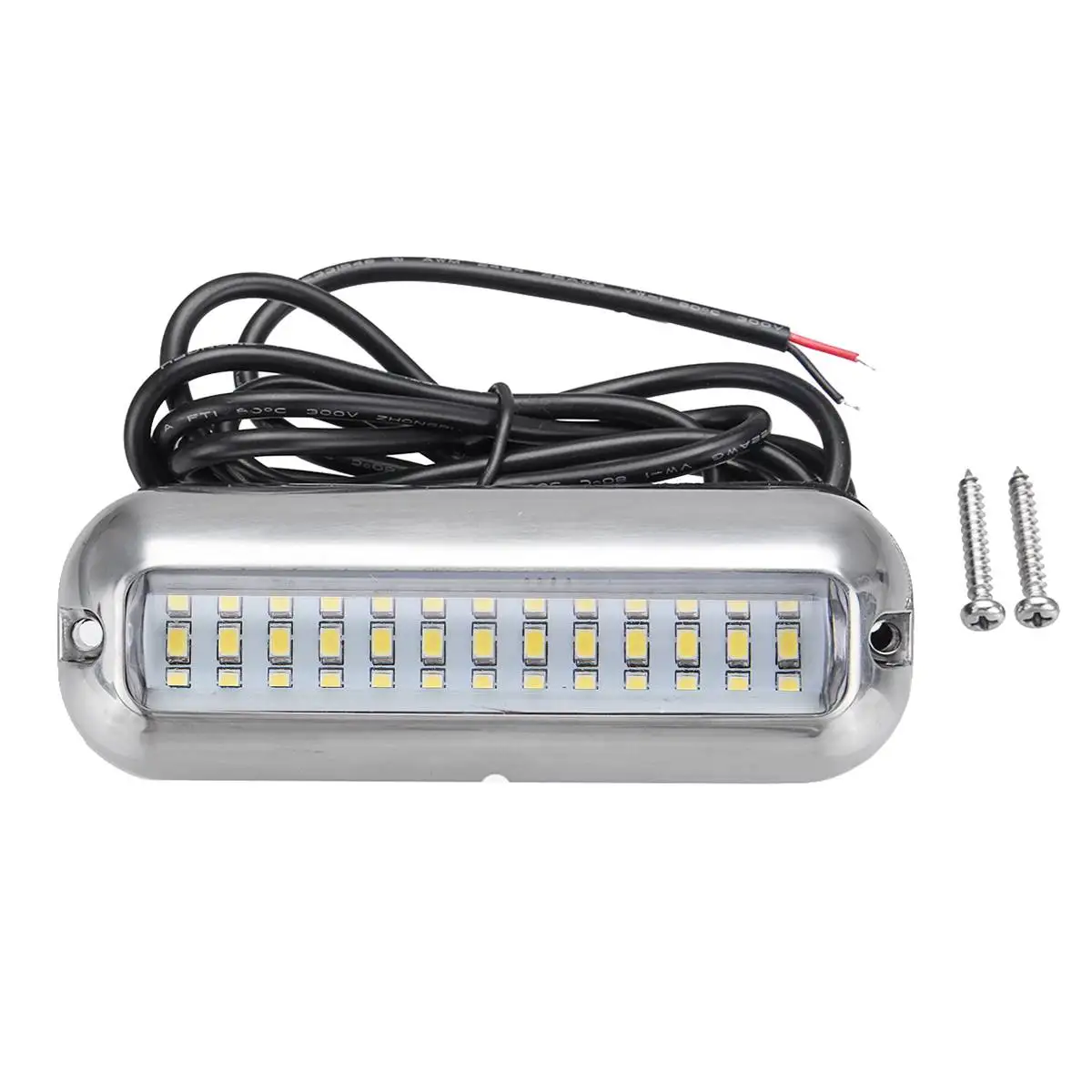 

39 LED 5.2W 416LM White Underwater Pontoon Boat Transom Fishing Light Underwater Waterpro of Lamp 316SS Cover Waterproof
