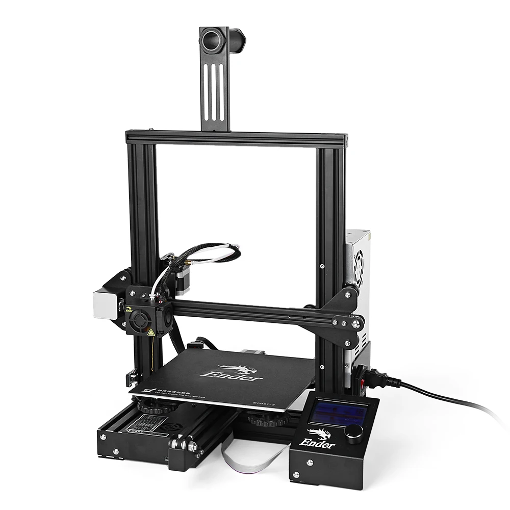 

Creality3D Ender-3 High Precision 3D Printer DIY Kit Steel Frame LCD Display 220x220x250mm Large Printing Area